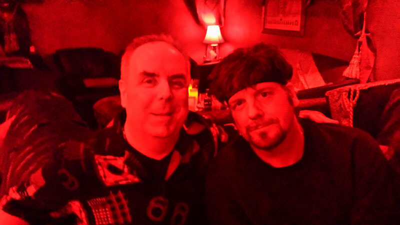 John Cerbone with The Amazing Jonathan